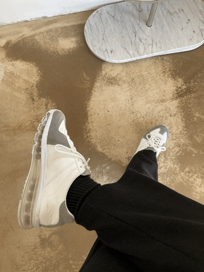Anco air running shoes - gray