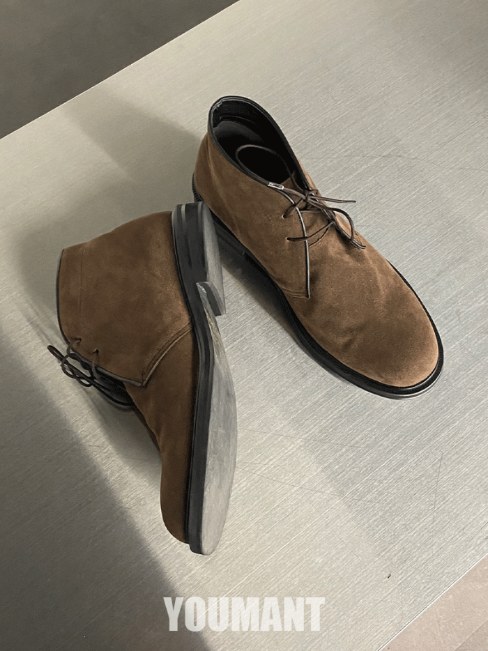 [주문폭주/문의폭주] Suede chuker boots(brown)