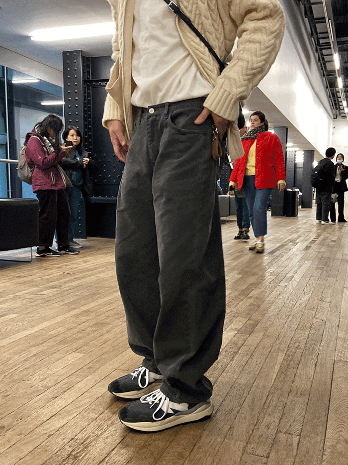 [문의폭주/리뉴얼] Diom wide structured pants
