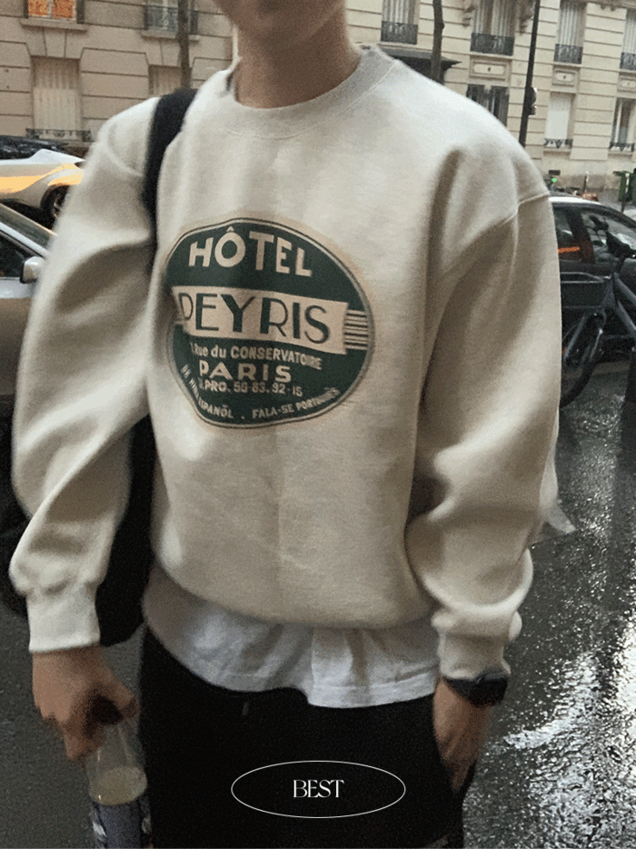 Peyris hotel sweatshirts