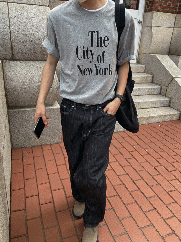 [주문폭주/유니섹스] Newyork t-shirts