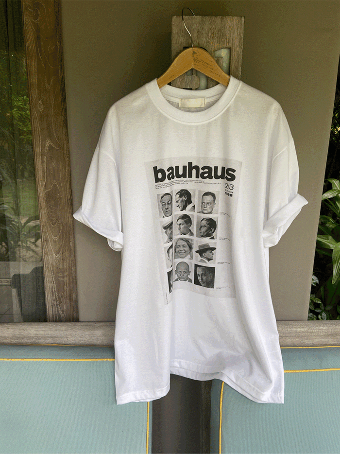 (주문폭주/오버핏) Bauhaus round t-shirts