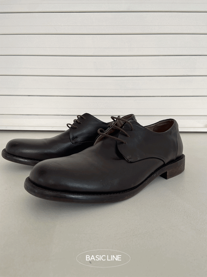 durn cow derby shoes - brown
